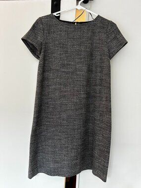 zara grey dress